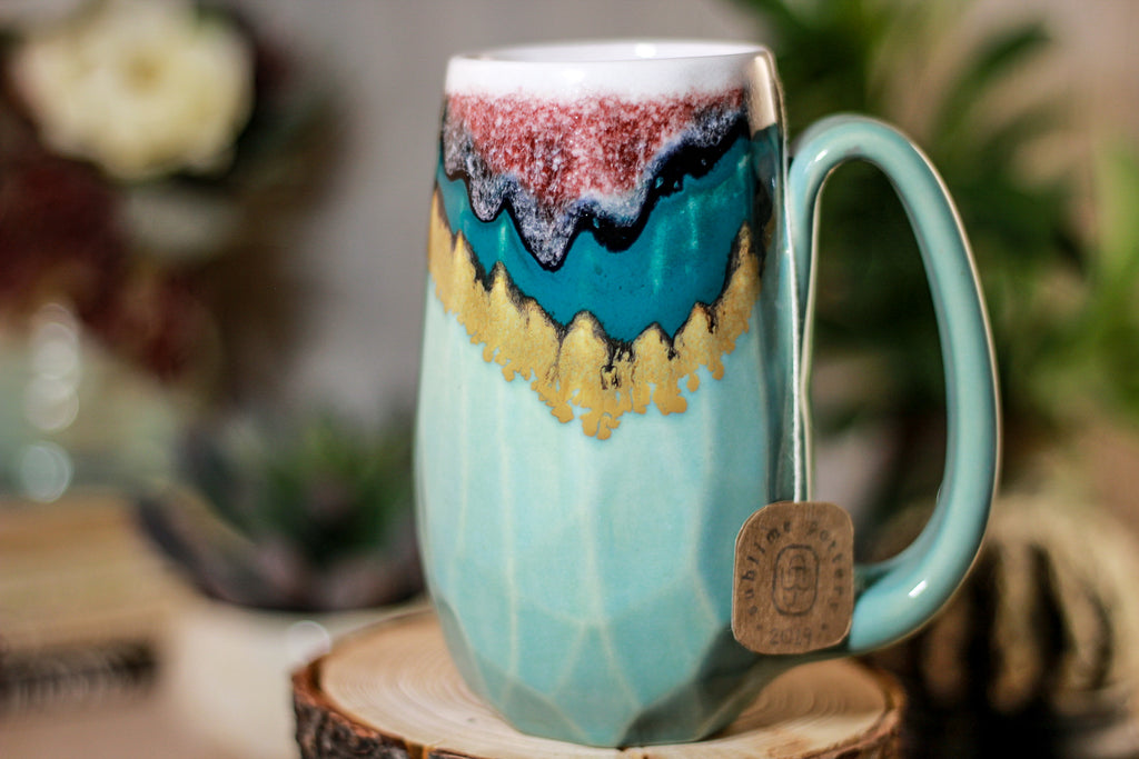24-C Sonora Snow Notched Mug, 12 oz.