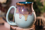 26-E Arctic Wave Barely Flared Notched Mug, 15 oz.