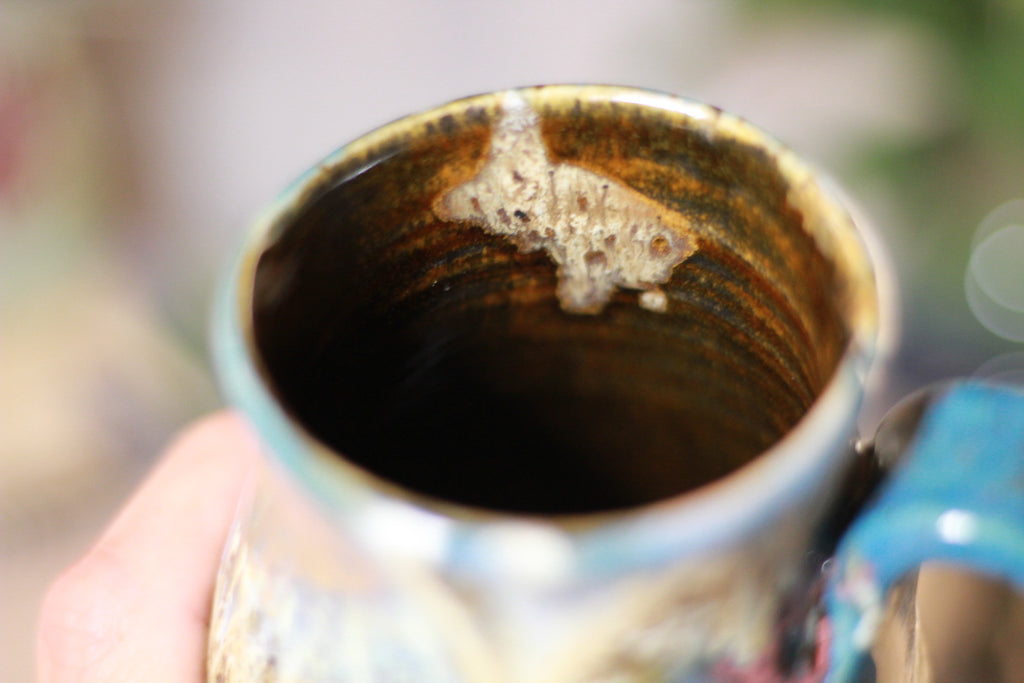 27-B PROTOTYPE Barely Flared Notched Mug, 14 oz