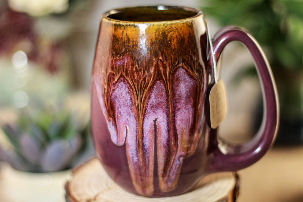 32-D Cosmic Cavern Notched Mug, 14 oz.