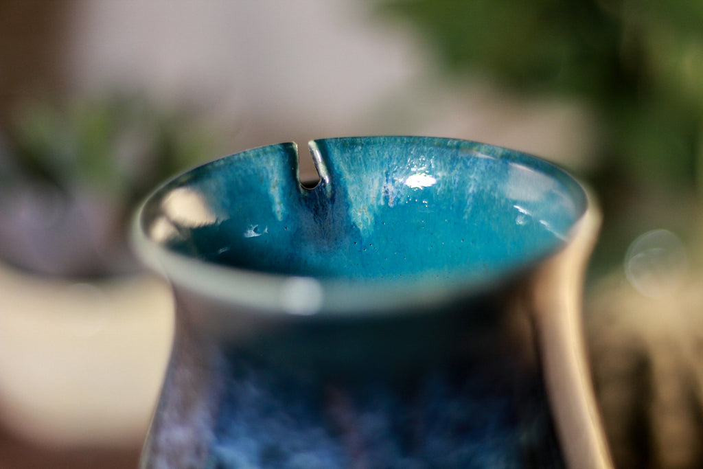 40-E Astral Wave Barely Flared Notched Mug, 12 oz.