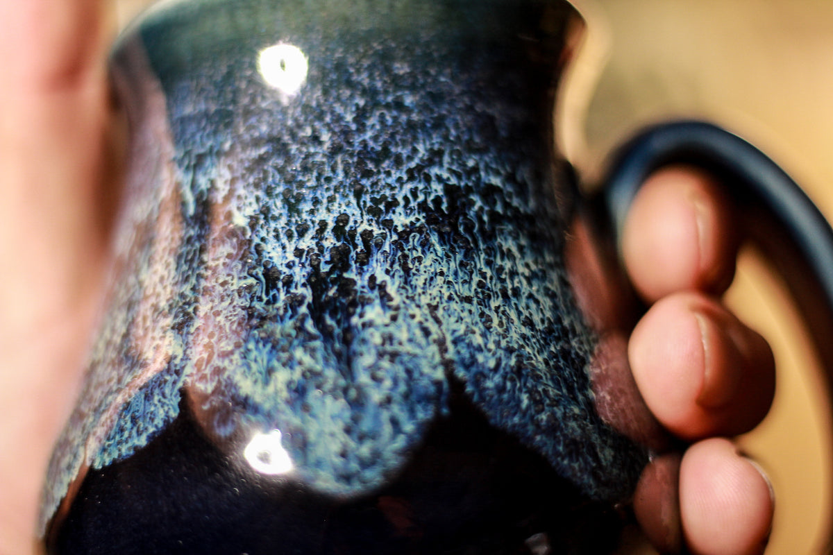 40-E Astral Wave Barely Flared Notched Mug, 12 oz.