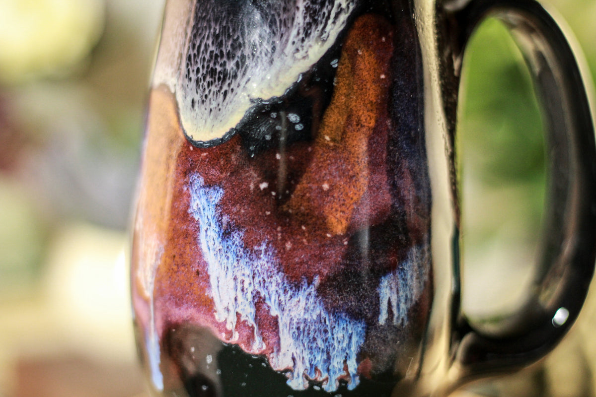 44-A Rainbow Stellar Notched Mug, 14 oz