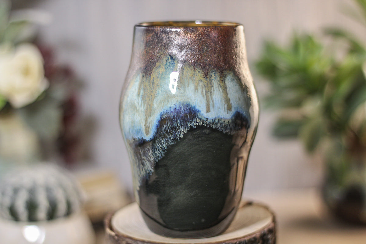 03-P Copper Agate Beer Cup - ODDBALL, 17 oz. - 15% off