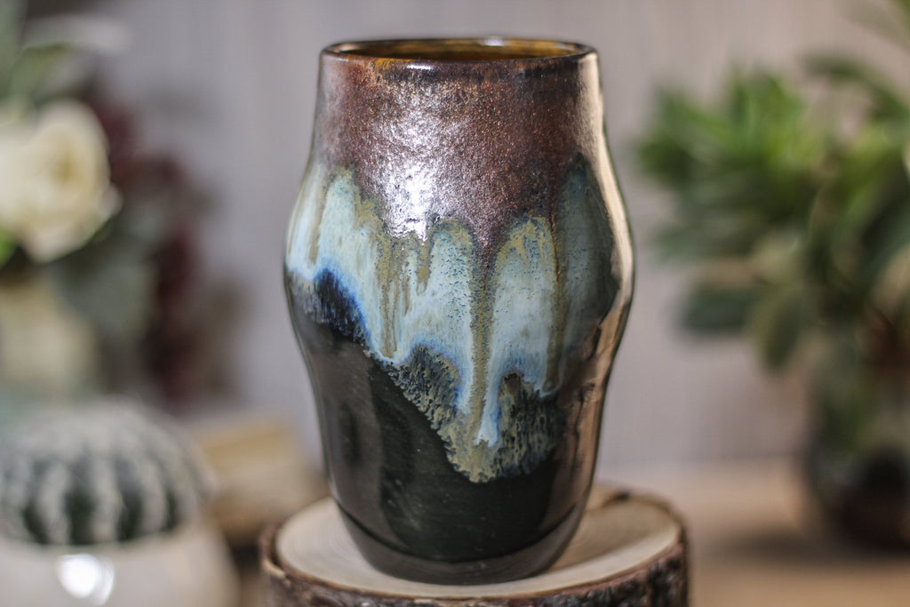 03-P Copper Agate Beer Cup - ODDBALL, 17 oz. - 15% off
