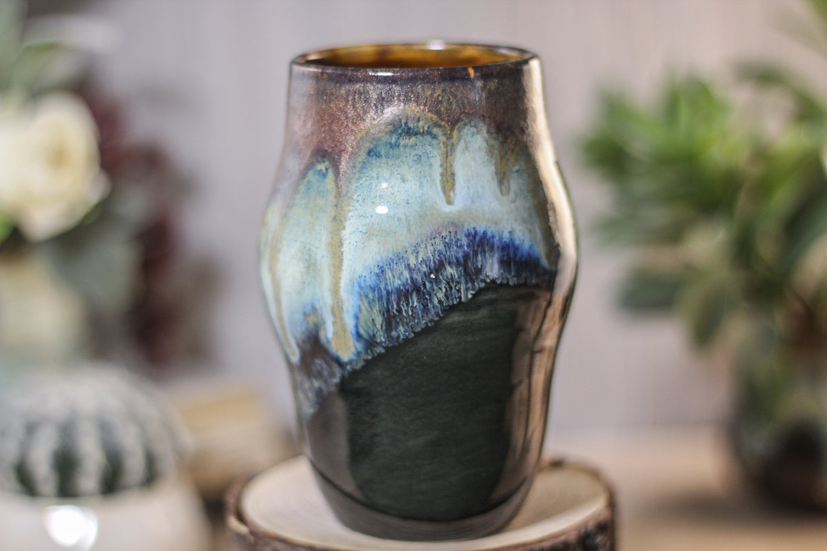 03-P Copper Agate Beer Cup - ODDBALL, 17 oz. - 15% off