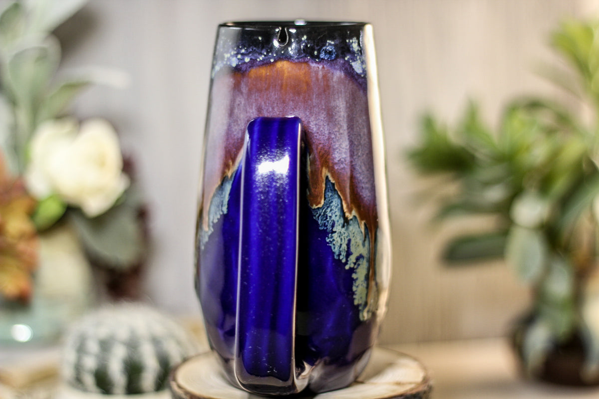 06-A Starry Night Notched Crystal Mug, 21 oz.