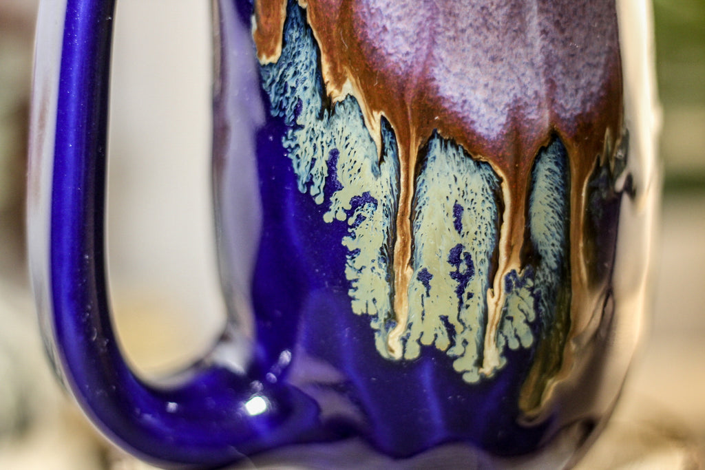 06-A Starry Night Notched Crystal Mug, 21 oz.
