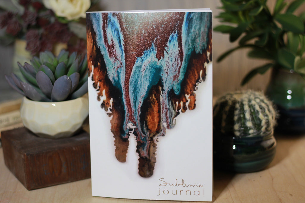 52 Sublime Journal (Blue Lagoon Close-up)
