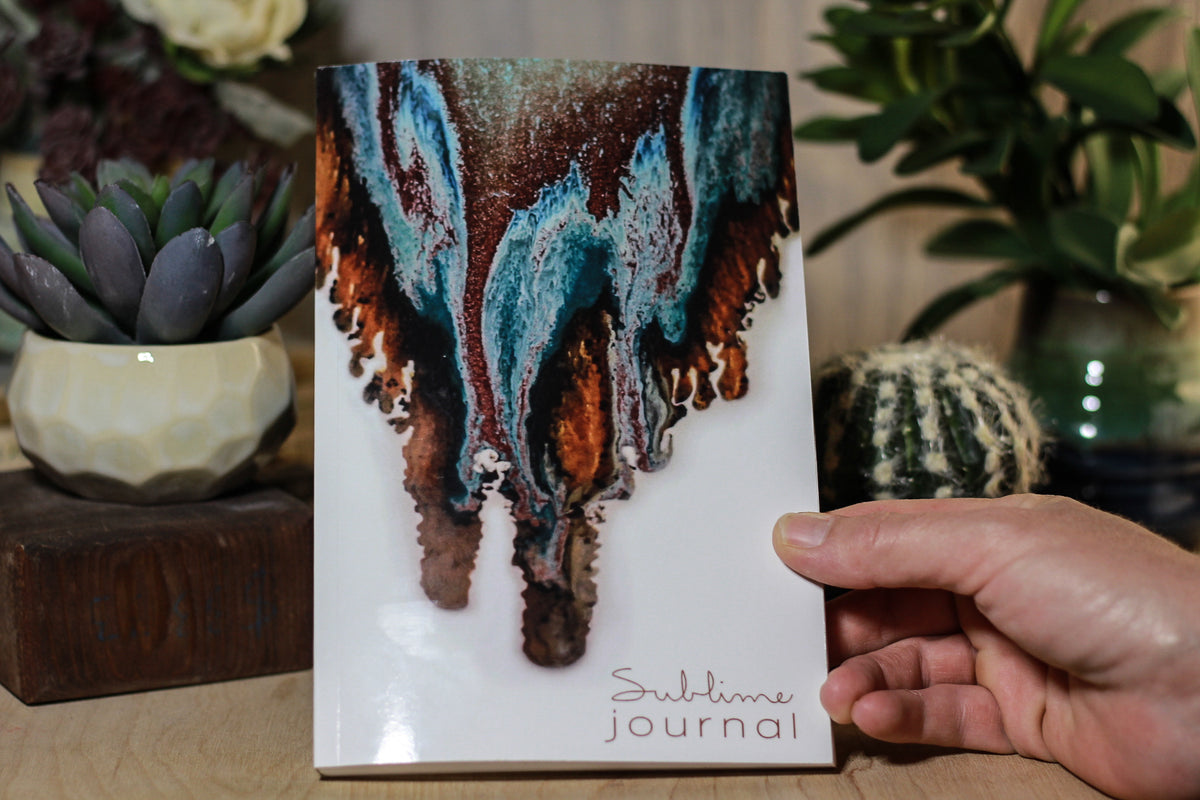 52 Sublime Journal (Blue Lagoon Close-up)