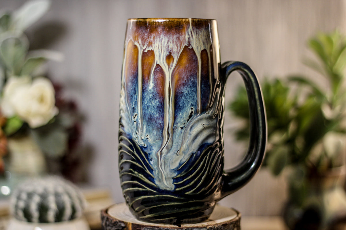08-D New Wave Textured Mug - ODDBALL, 22 oz. - 15% off