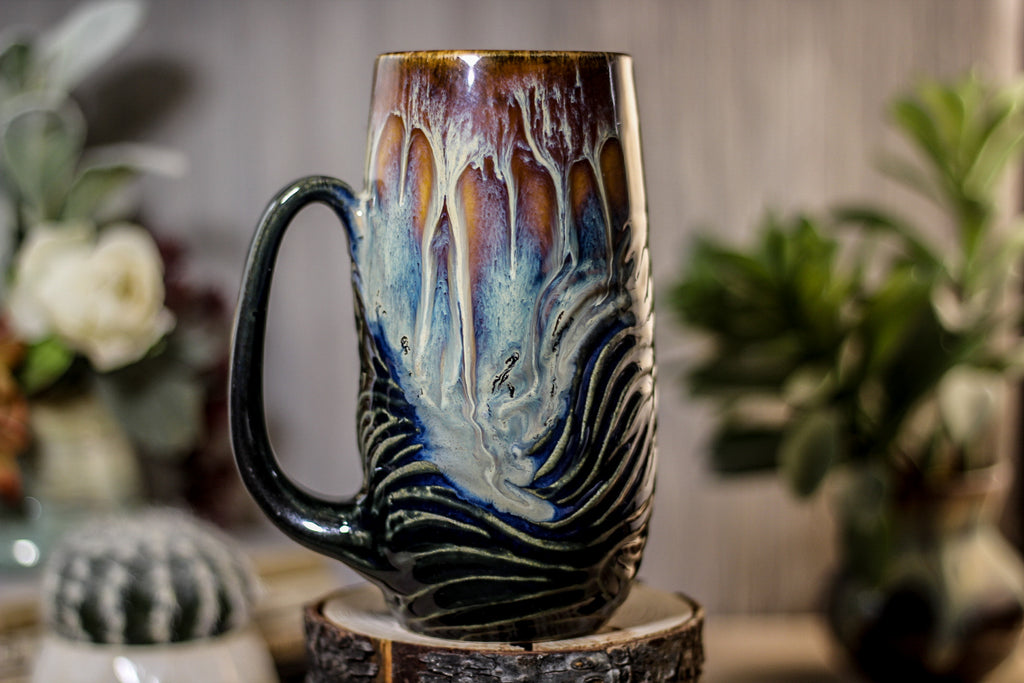 08-D New Wave Textured Mug - ODDBALL, 22 oz. - 15% off