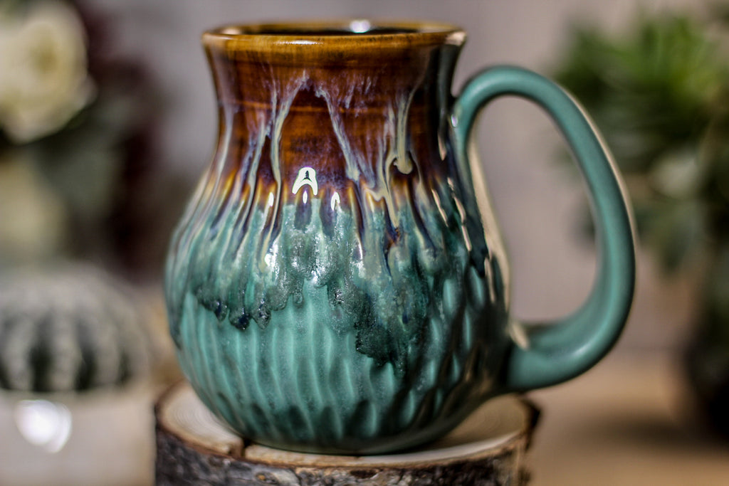 12-D New Wave Barely Flared Textured Mug - ODDBALL, 16 oz. - 15% off