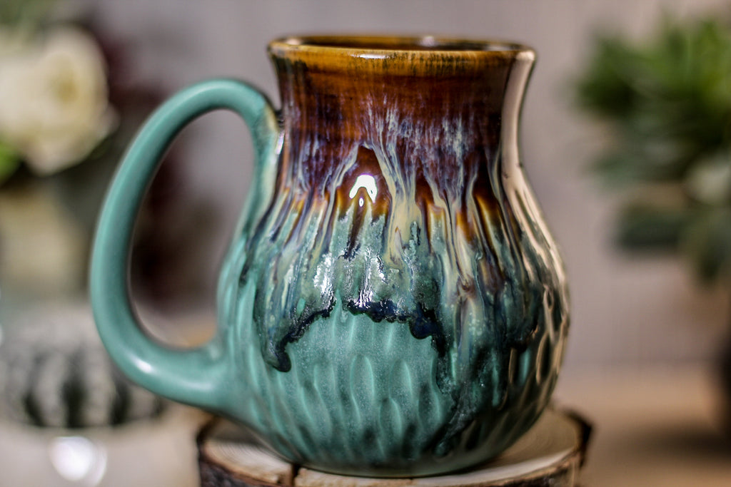 12-D New Wave Barely Flared Textured Mug - ODDBALL, 16 oz. - 15% off