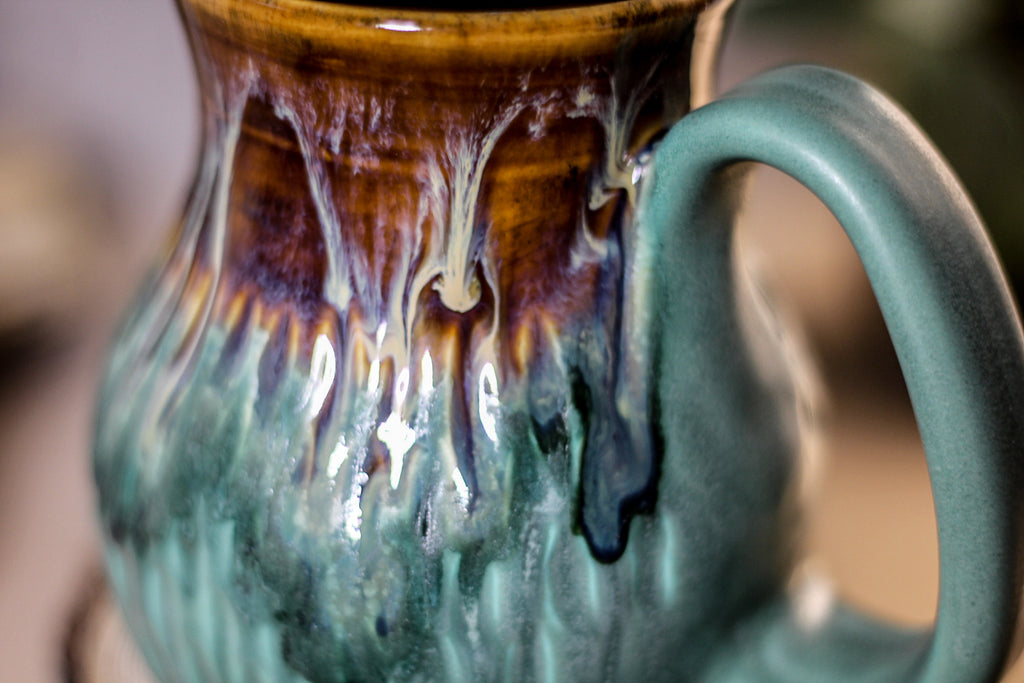 12-D New Wave Barely Flared Textured Mug - ODDBALL, 16 oz. - 15% off