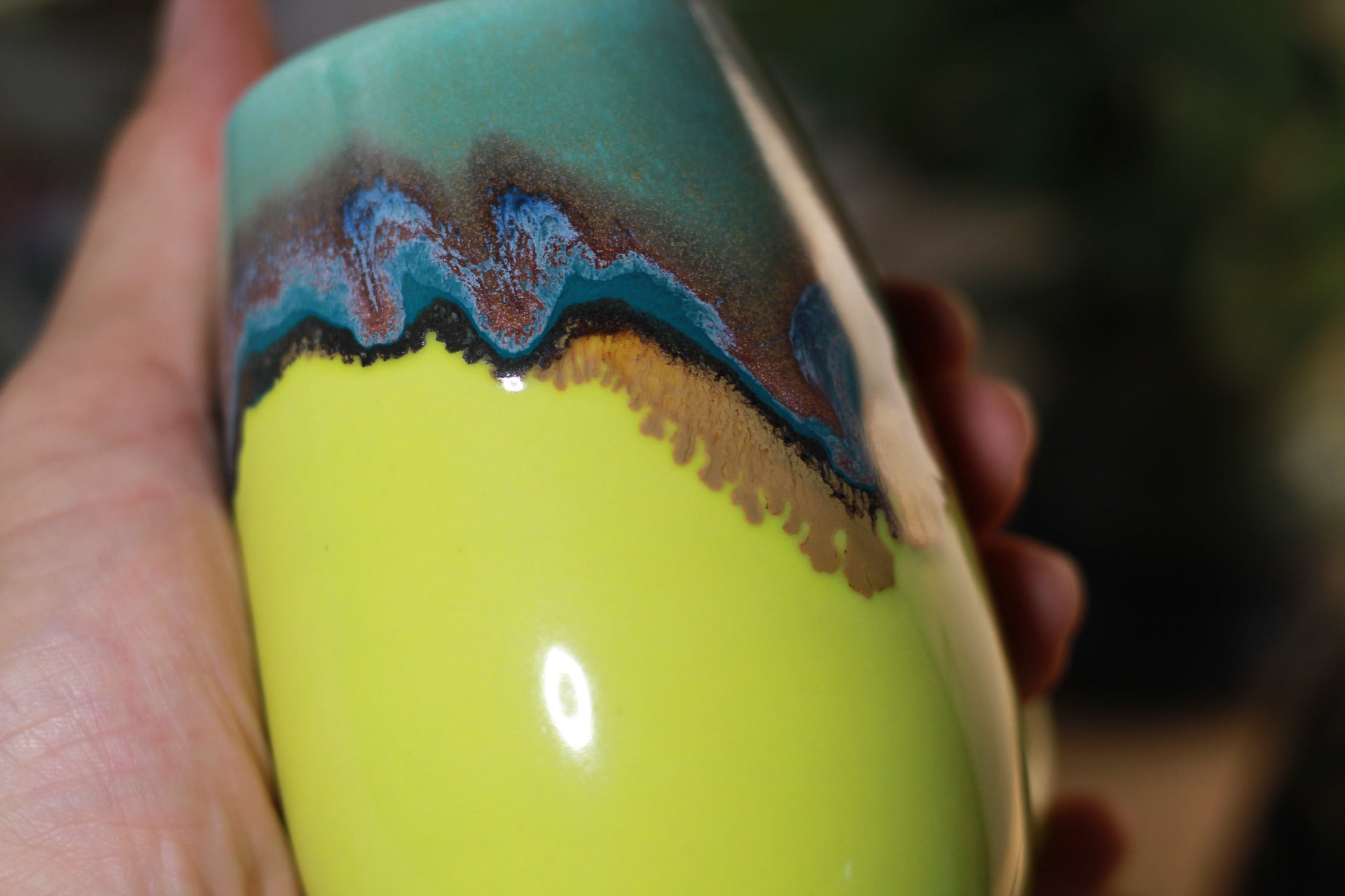 01-B Blue Lagoon Notched Mug - ODDBALL, 12 oz. - 15% off