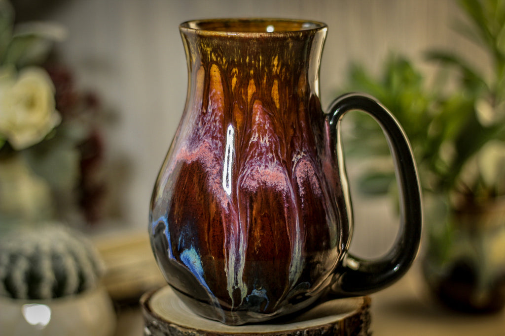19-B Magenta Haze (Refire) Barely Flared Mug - MISFIT, 22 oz. - 15% off