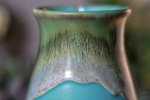 02-C Rainbow Agate Flared Notched Mug, 17 oz.