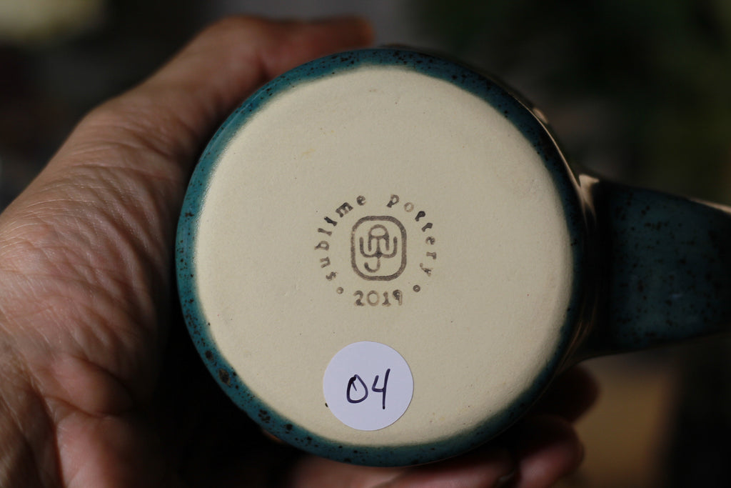 04-C Prototype Barely Flared Notched Mug, 13 oz.