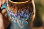 07-D Electric Wave Beer Mug, 13 oz
