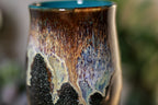 08-D Electric Wave Beer Cup - TOP SHELF,12 oz