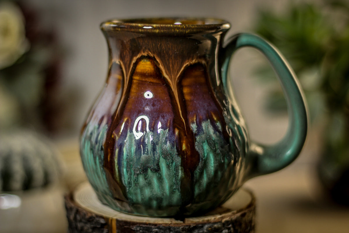 22-D PROTOTYPE Barely Flared Textured Mug - ODDBALL MISFIT, 15 oz. - 25% off