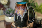 09-D Electric Wave Notched Stein - TOP SHELF, 15 oz