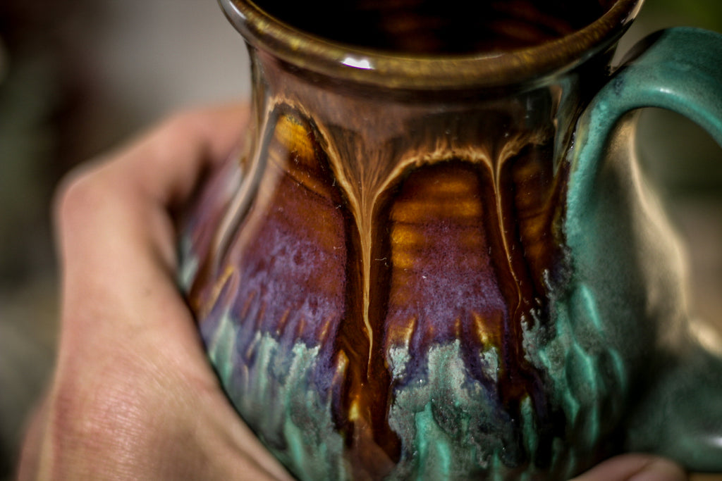 22-D PROTOTYPE Barely Flared Textured Mug - ODDBALL MISFIT, 15 oz. - 25% off