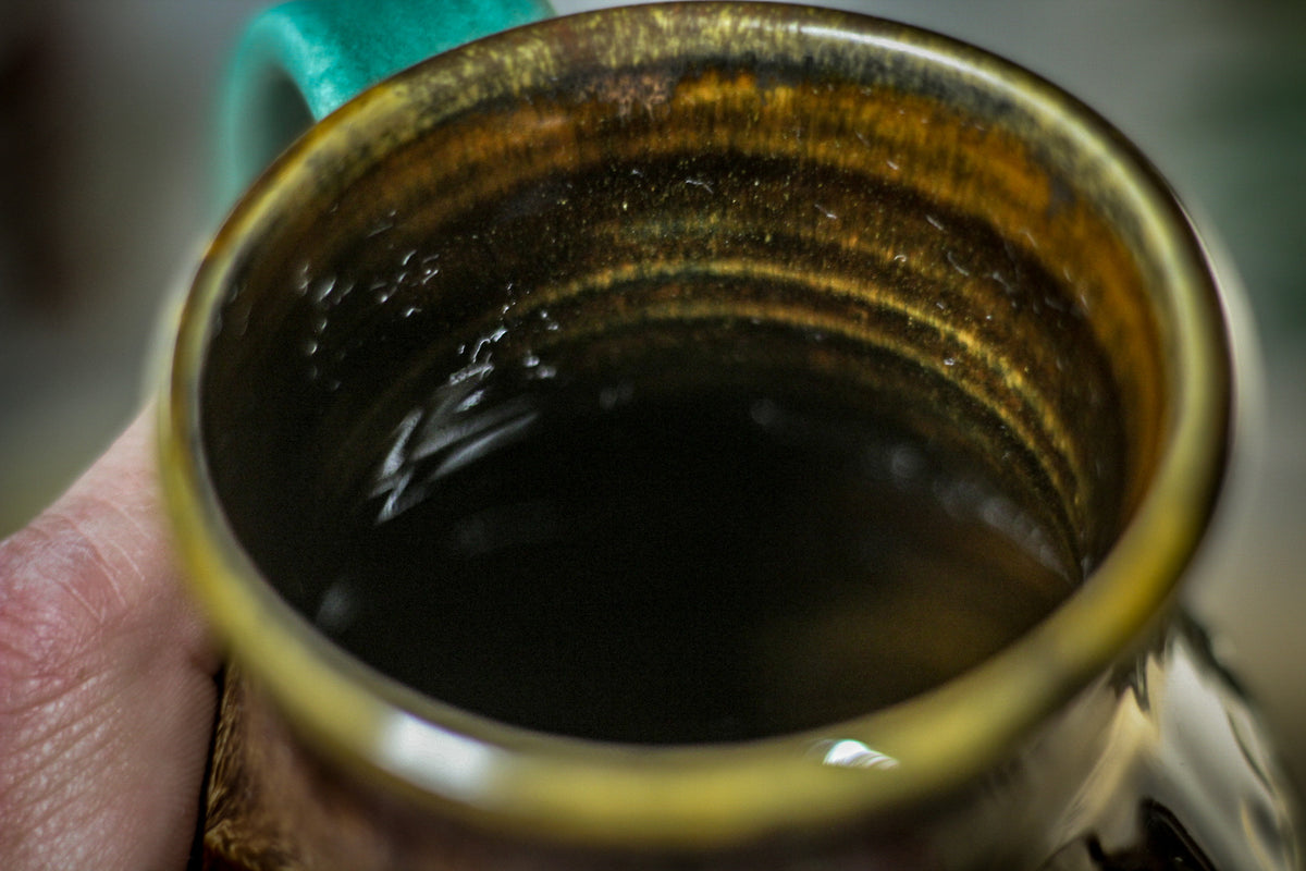 22-D PROTOTYPE Barely Flared Textured Mug - ODDBALL MISFIT, 15 oz. - 25% off