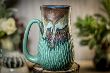 Load image into Gallery viewer, 23-B Copper Agate Textured Mug, 18 oz.