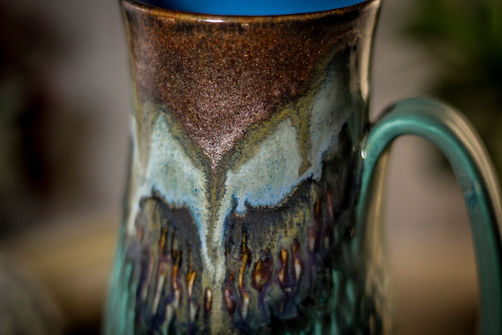 23-B Copper Agate Textured Mug, 18 oz.