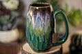 14-C Electric Falls Notched Crystal Mug - TOP SHELF, 14 oz