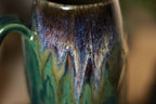 14-C Electric Falls Notched Crystal Mug - TOP SHELF, 14 oz