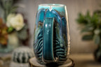 28-B Blue Lagoon Textured Notched Mug - MISFIT, 19 oz. - 20% off