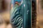 28-B Blue Lagoon Textured Notched Mug - MISFIT, 19 oz. - 20% off