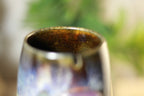 15-D Electric Wave Notched Crystal Mug, 13 oz
