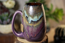 Load image into Gallery viewer, 17-B Copper Agate Notched Mug, 16 oz.
