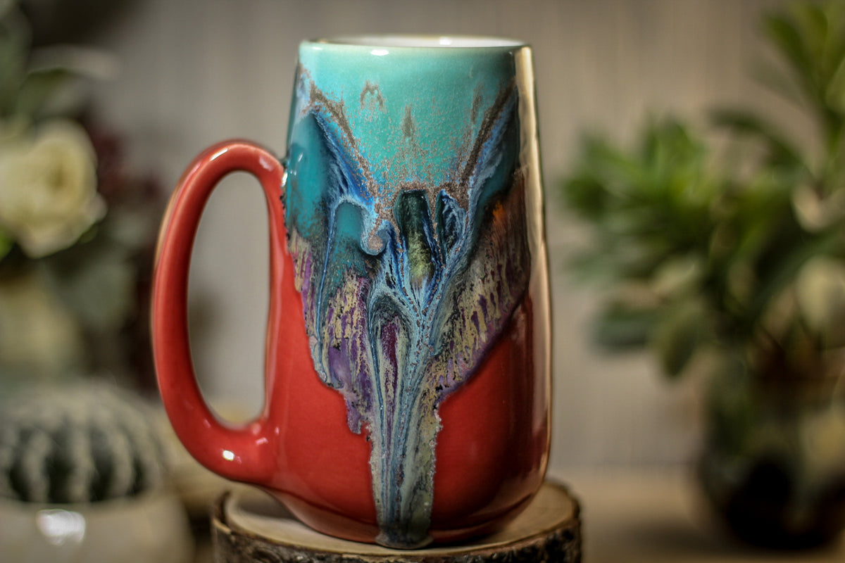 29-B Blue Lagoon Notched Mug - MISFIT, 20 oz. - 15% off