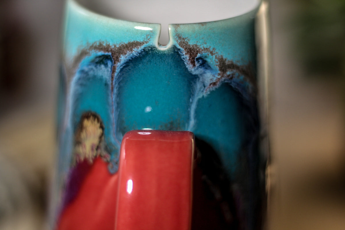 29-B Blue Lagoon Notched Mug - MISFIT, 20 oz. - 15% off