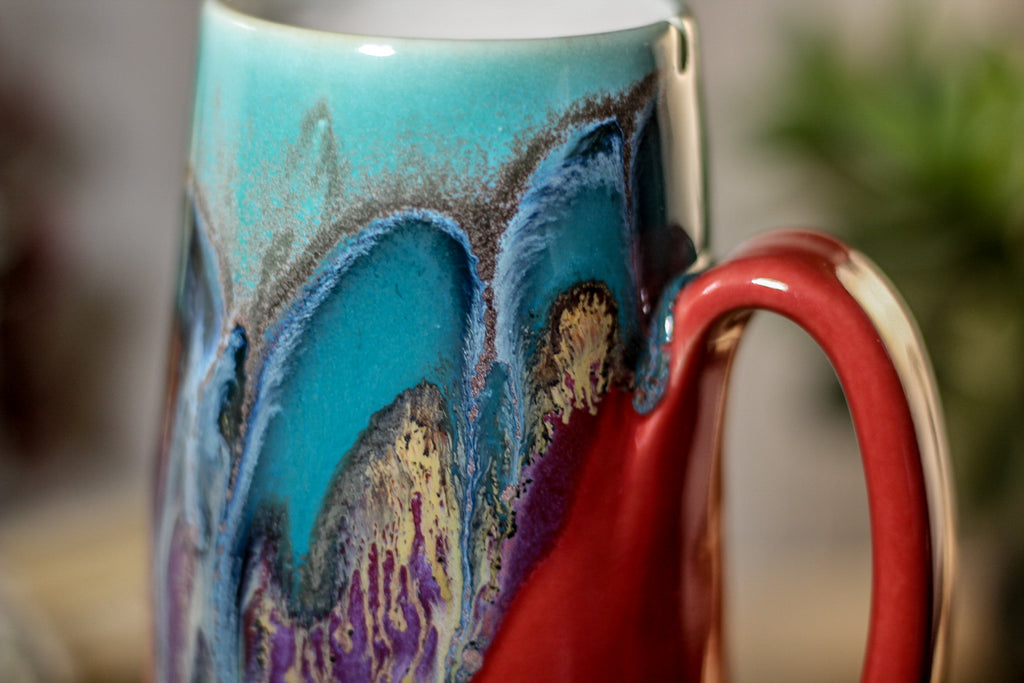29-B Blue Lagoon Notched Mug - MISFIT, 20 oz. - 15% off