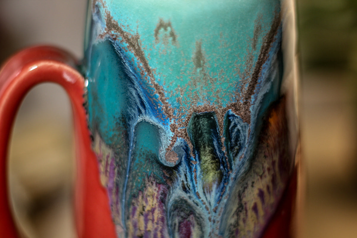 29-B Blue Lagoon Notched Mug - MISFIT, 20 oz. - 15% off
