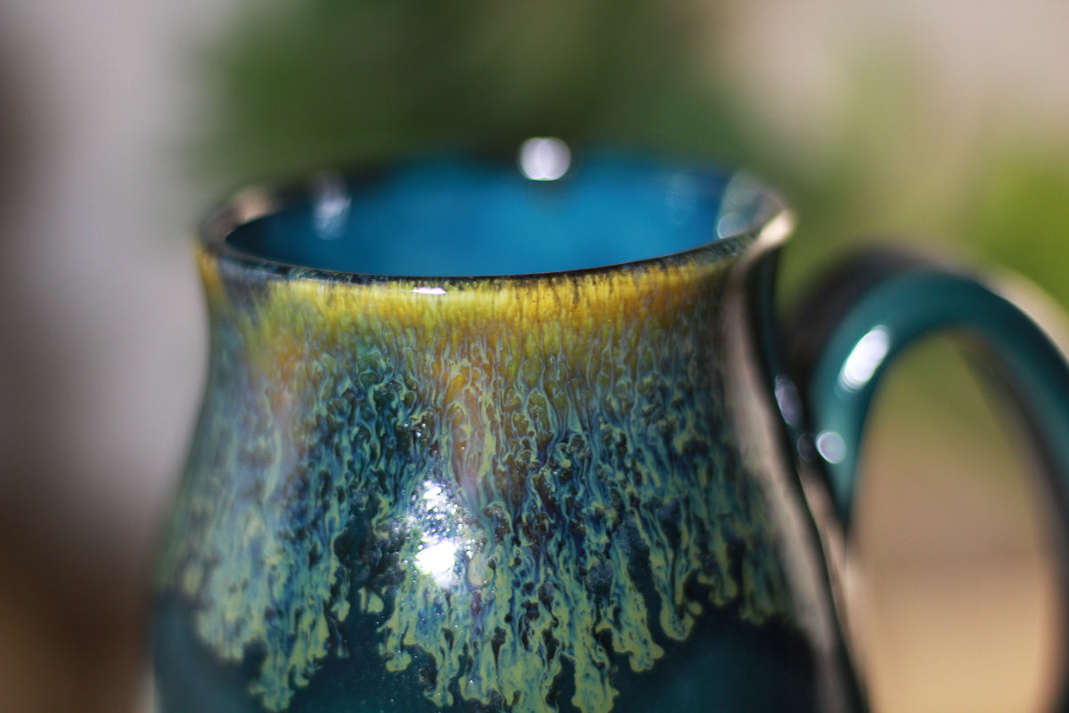 20-F Spanish Moss Notched Stein Mug,14 oz