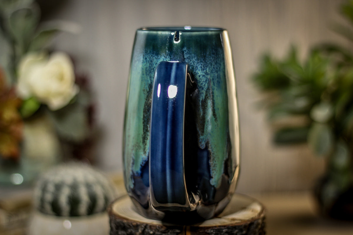 34-E Boreal Bliss Notched Crystal Mug - ODDBALL, 16 oz. - 10% off