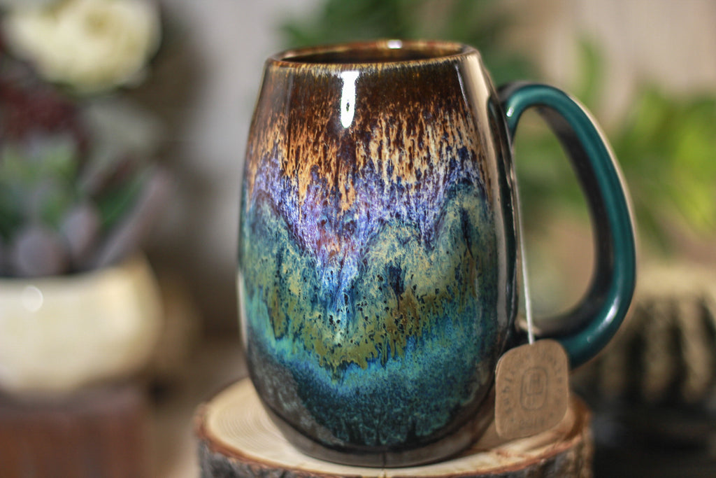 25-C Prototype Notched Mug - TOP SHELF, 13 oz.