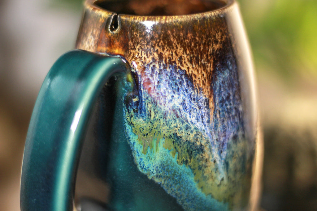 25-C Prototype Notched Mug - TOP SHELF, 13 oz.