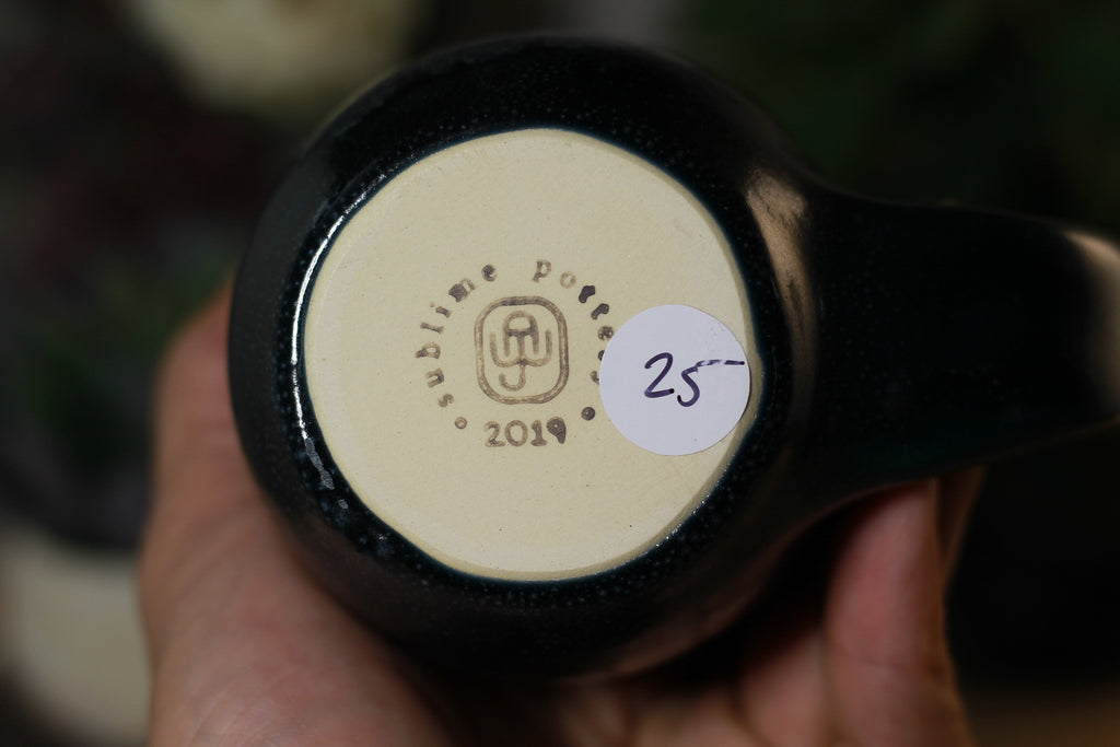 25-C Prototype Notched Mug - TOP SHELF, 13 oz.