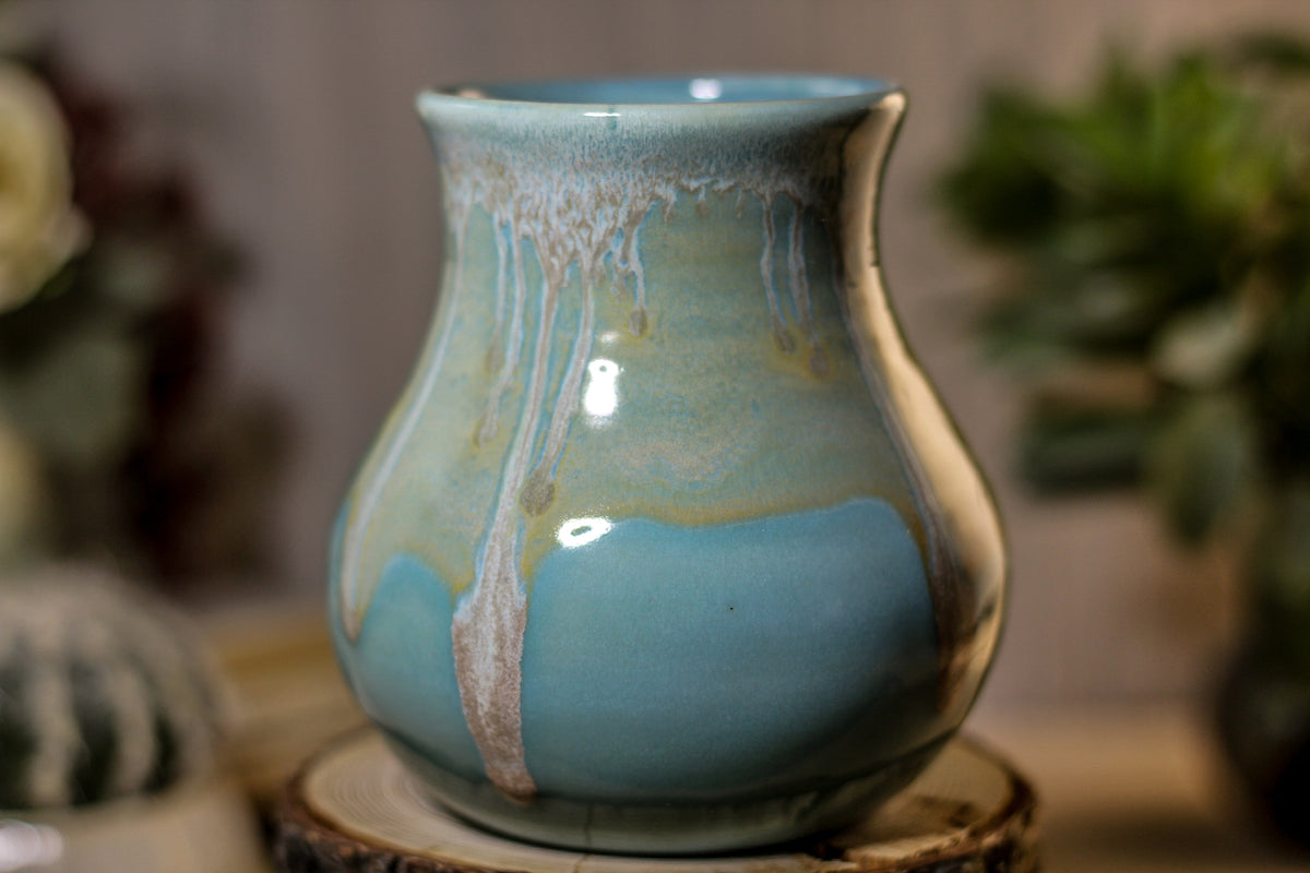 36-E Atlantean Jade Variation Flared Mug, 15 oz.