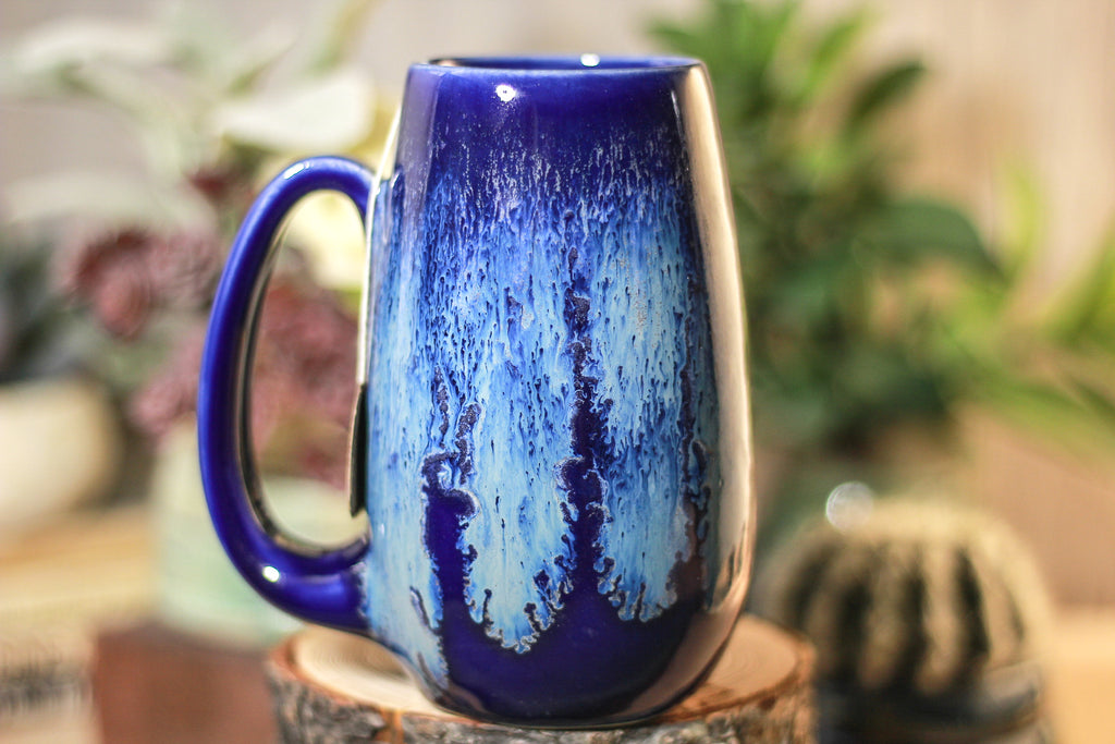 29-E Cobalt Tide Notched Mug, 15 oz.
