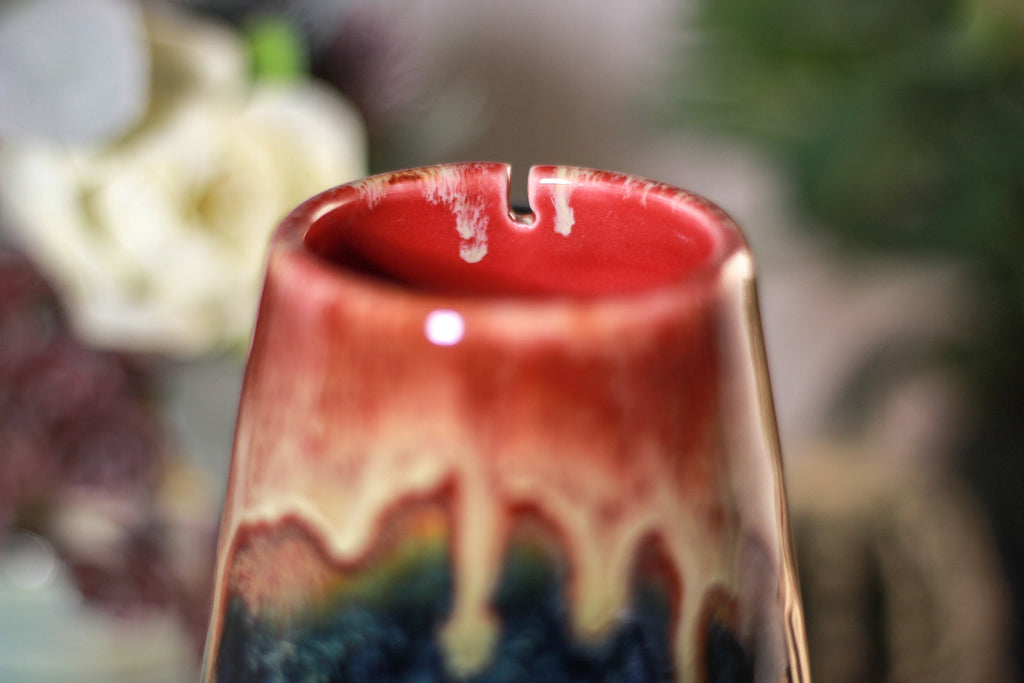 31-C Lava Falls Notched Crystal Mug - TOP SHELF, 12 oz