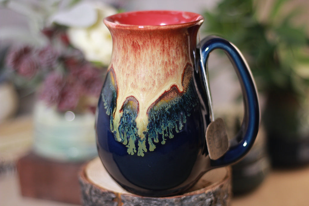 32-C Lava Falls Flared Notched Mug, 14 oz